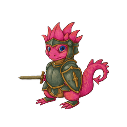 CONington dragon knight mascot